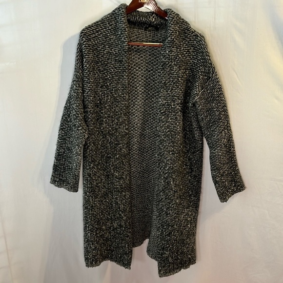 ALPHA MASSIMO REBECCHI Sweater Long Cardigan Sweater Dark Academia Lagenlook - Picture 1 of 4